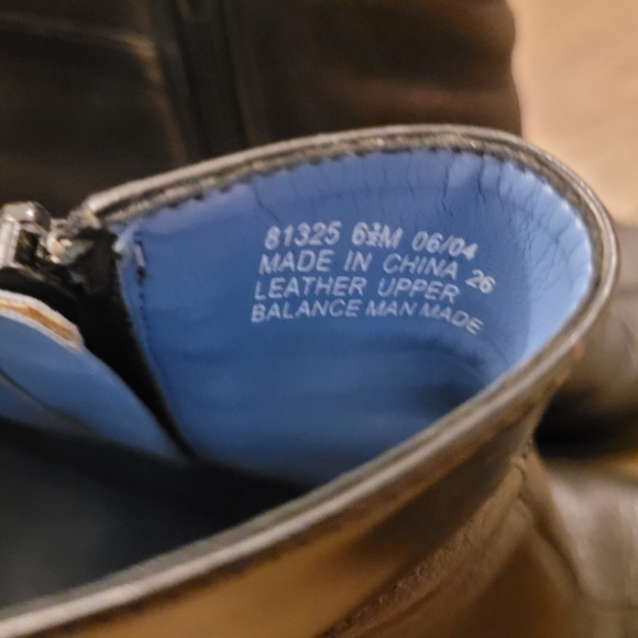 Indigo by Clarks Black Leather Booties - Picture 6 of 6